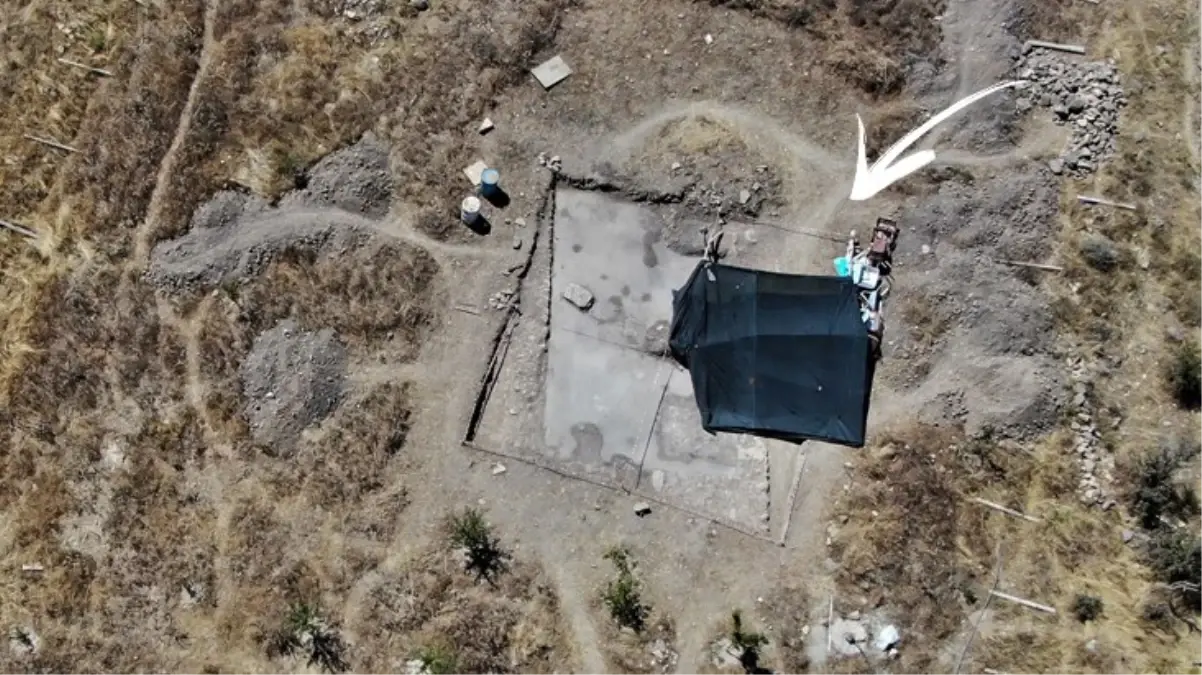 Tarlada heyecanlandıran keşif: Kazı çalışmaları başladı