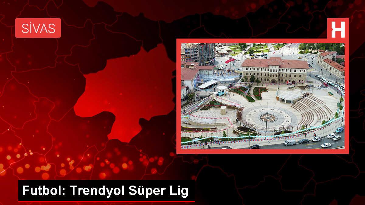 EMS Yapı Sivasspor-Yılport Samsunspor Maçı 1-1 Berabere Sonuçlandı