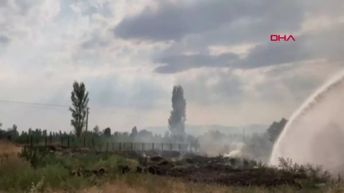 İtfaiye eri, yangında ölen kaplumbağa ve yılanı kurtaramamanın üzüntüsünü yaşadı