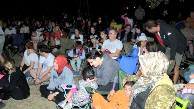 Meteor yağmurunu görmek isteyen vatandaşlar yüksek noktalara akın etti