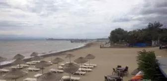 Şarköy'de Fırtına Uyarısı: Plajlar Halka Kapatıldı