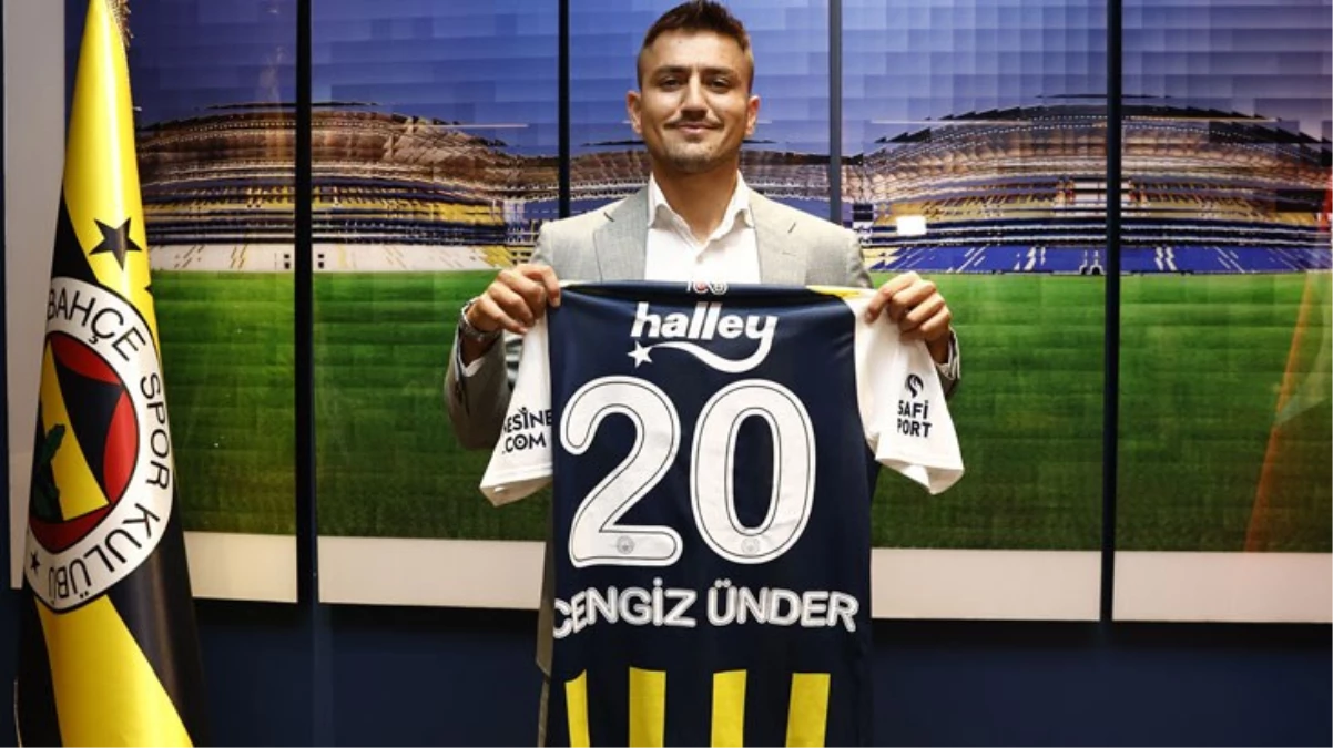 Son Dakika: Fenerbahçe, Cengiz Ünder\'i 4 yıllığına 15 milyon euro bonservis bedeliyle kadrosuna kattı.