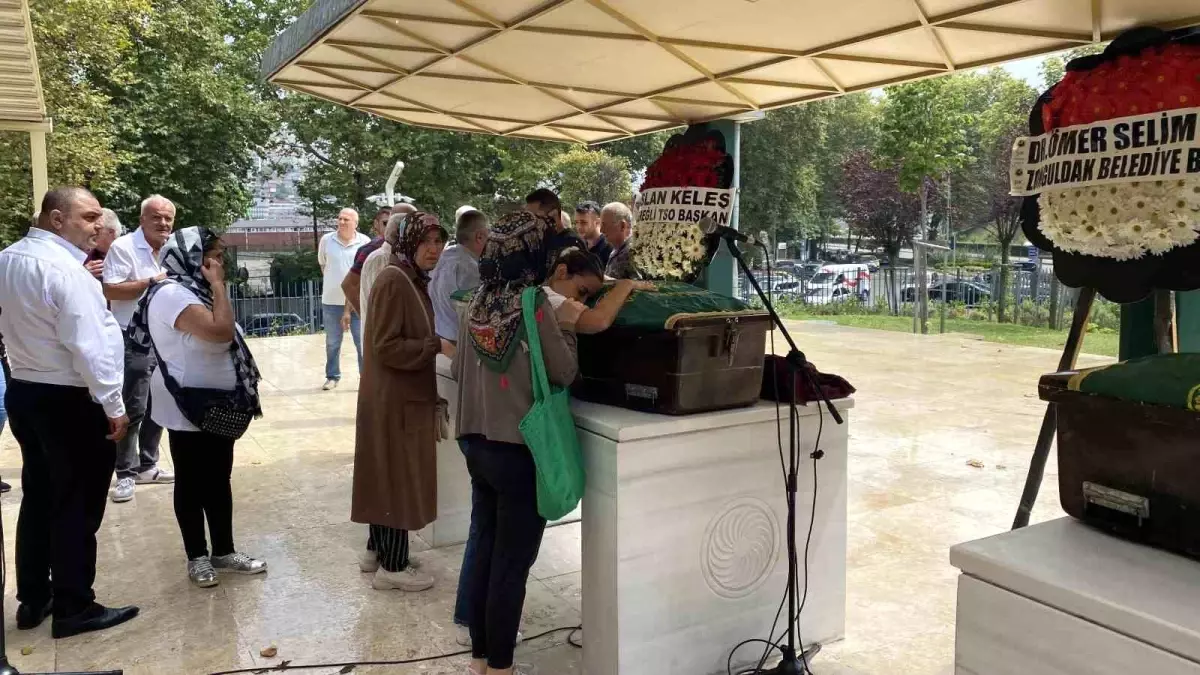 Zıpkınla balık avlarken hayatını kaybeden Mehmet İlker Girgin son yolculuğuna uğurlandı