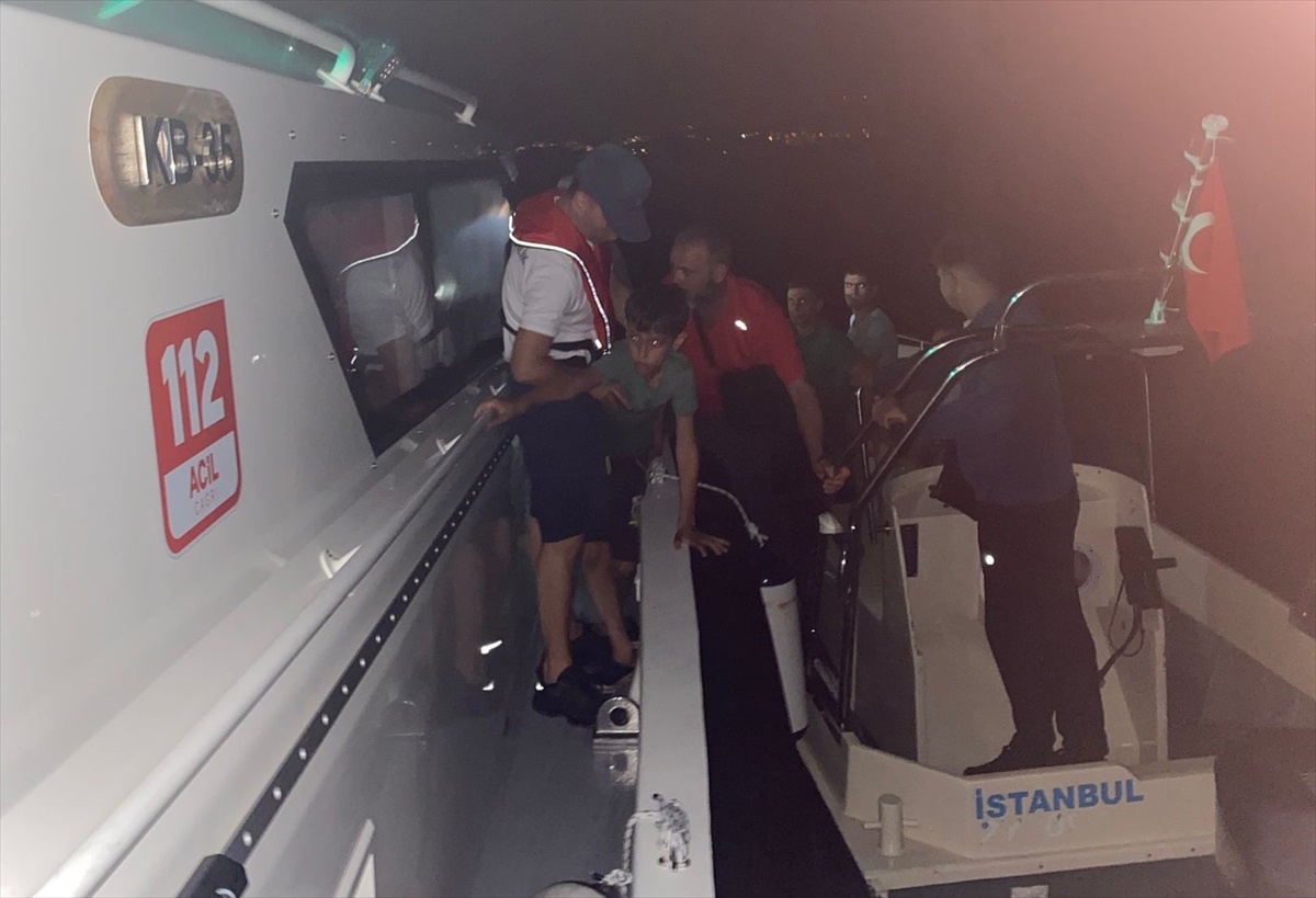 Muğla Bodrum\'da 51 düzensiz göçmen kurtarıldı