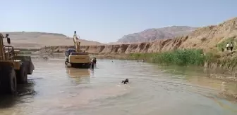 Şırnak'ta Hafriyat Kamyonu Dicle Nehri'ne Düştü, Şoför Hayatını Kaybetti