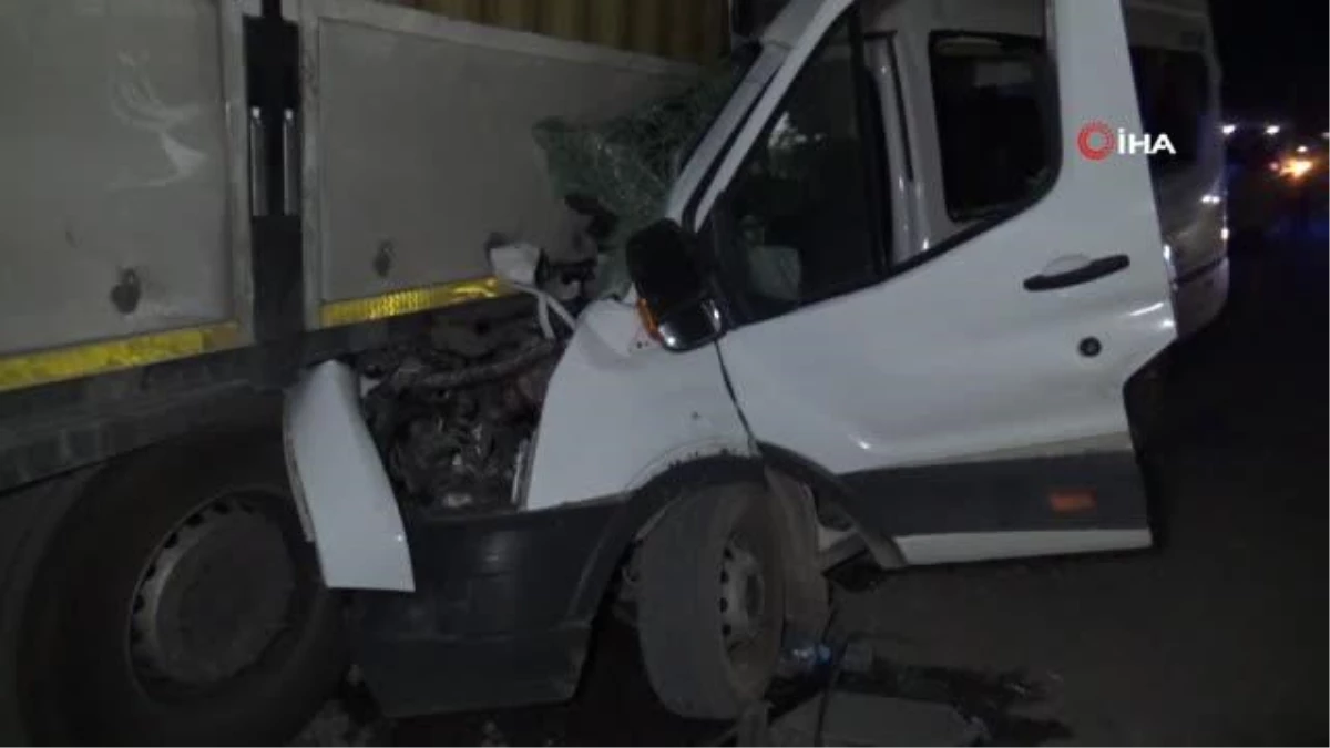 Gaziantep\'teki trafik kazasında 1 kişi hayatını kaybetti, 7 kişi yaralandı