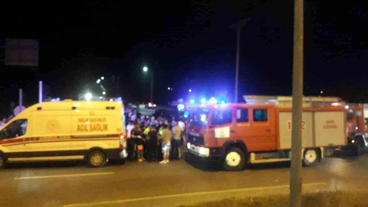 Zonguldak\'ta ışık ihlali sonucu meydana gelen kaza: 5 yaralı