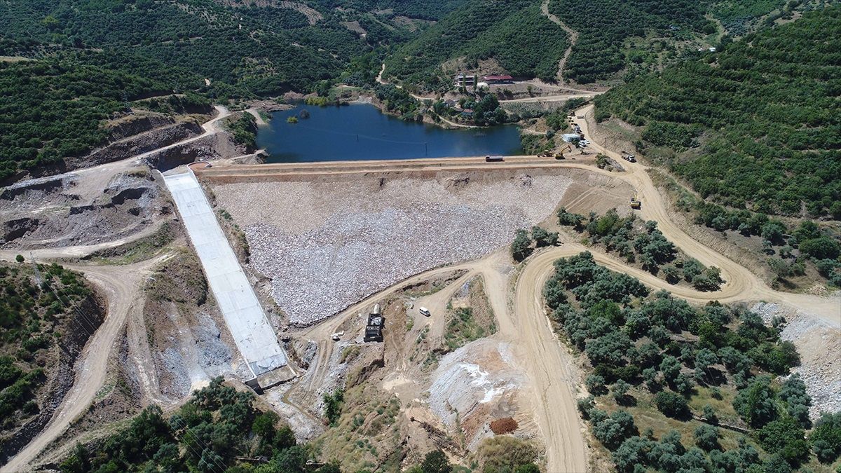 İzmir Tire Dereli Barajı, 1420 dekar araziye su sağlayacak