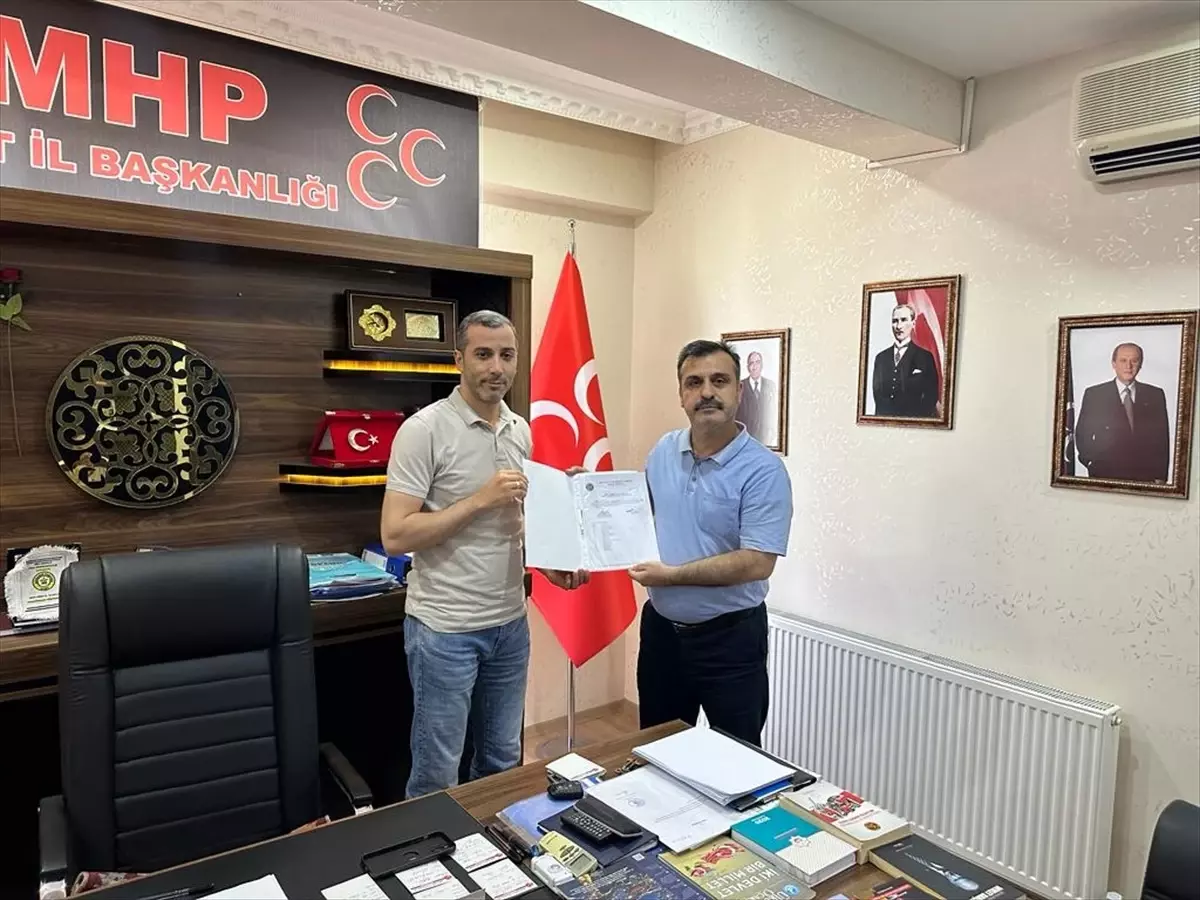 MHP Siirt Merkez ve Kurtalan İlçe Başkanları Atandı