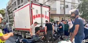 Turgutlu'da motosikletler çarpıştı: 2 yaralı