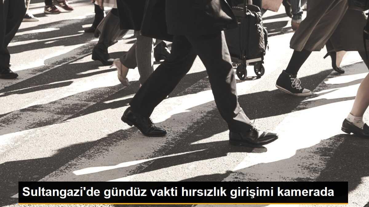 Sultangazi\'de gündüz vakti hırsızlık girişimi kamerada