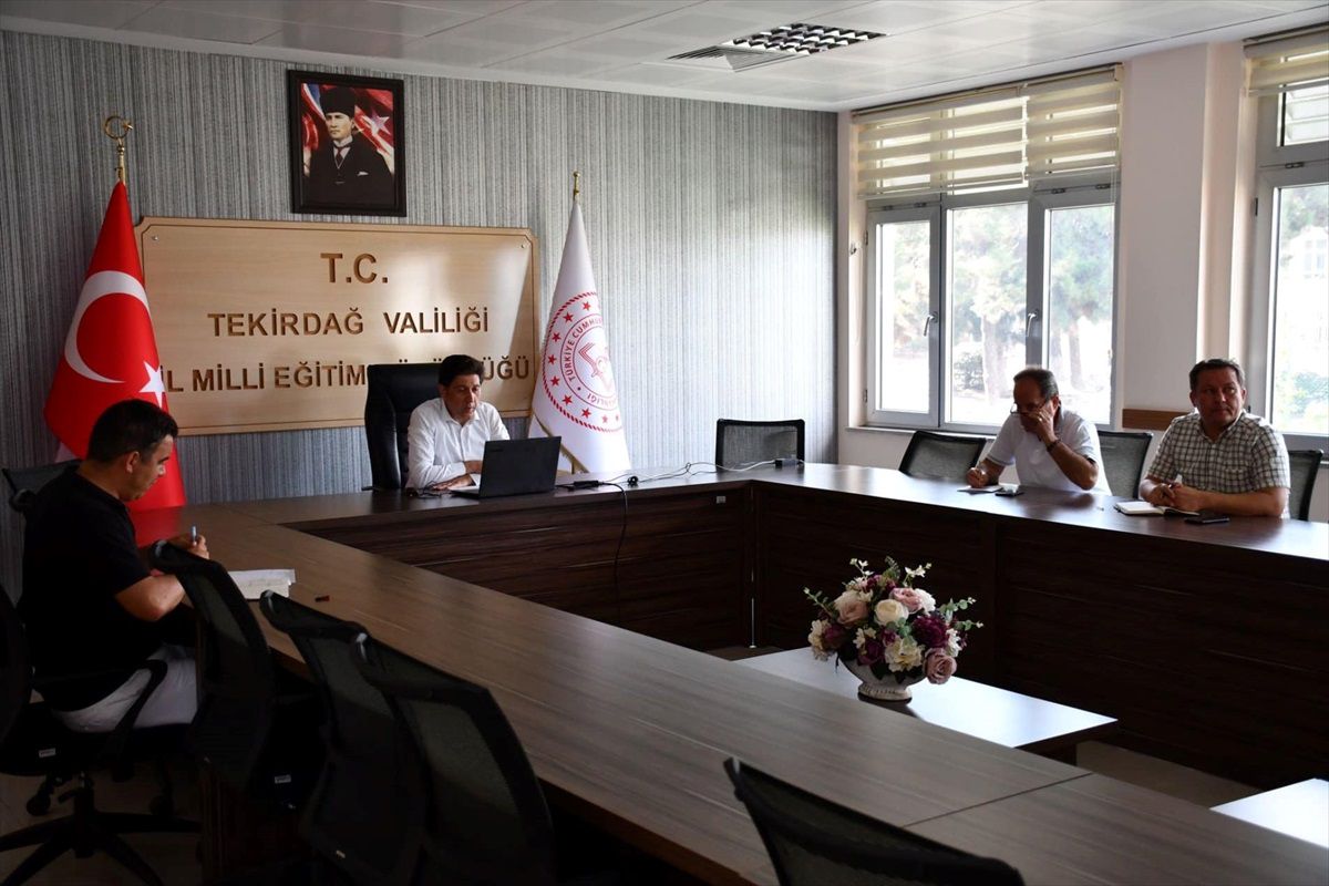 Tekirdağ İl Milli Eğitim Müdürlüğü toplantı düzenledi