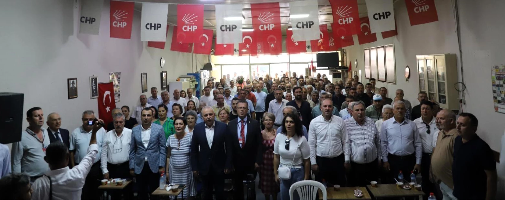 CHP Alaşehir İlçe Kongresi Sonucunda Mustafa Öztürk Yeni Başkan Seçildi