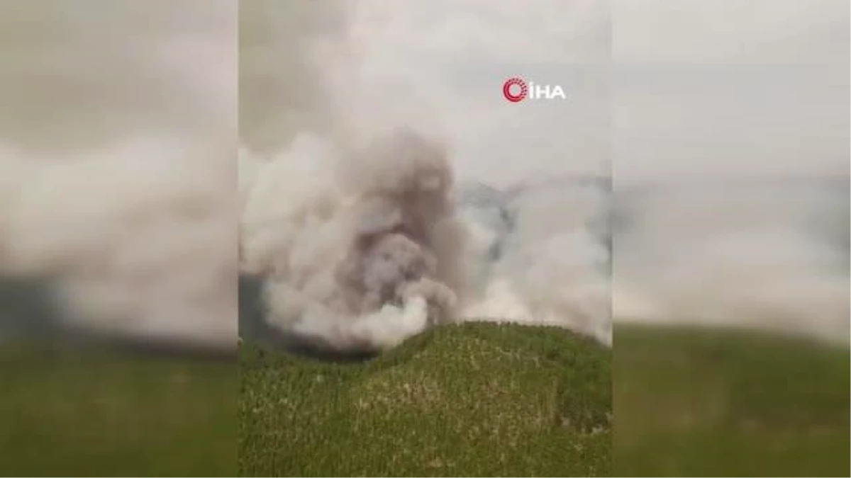 Antalya\'nın Akseki ilçesinde orman yangınına müdahale