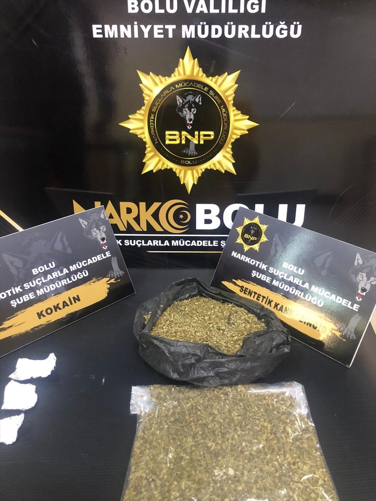 Bolu\'da yolcu otobüsünde uyuşturucuyla yakalanan şüpheli tutuklandı