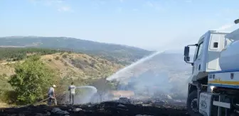 Çankırı'nın Şabanözü ilçesinde orman yangını: 10 dönüm alan zarar gördü