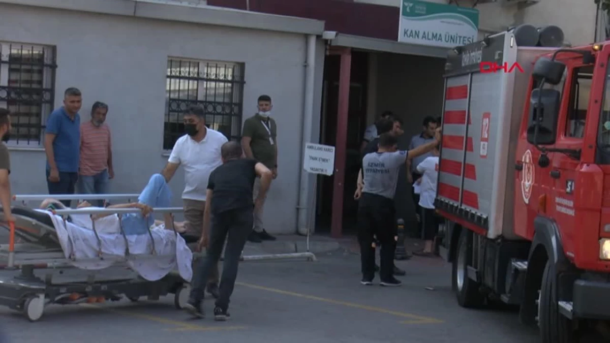 İzmir\'de hastane yangını klimadan kaynaklı çıktı