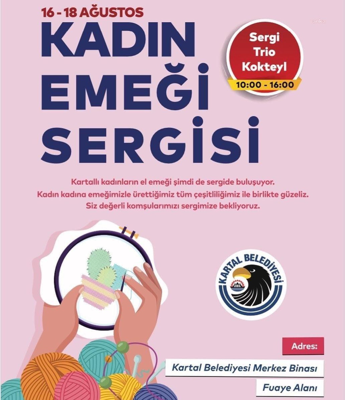 Kartal Belediyesi\'nde Kadın Emeği Sergisi