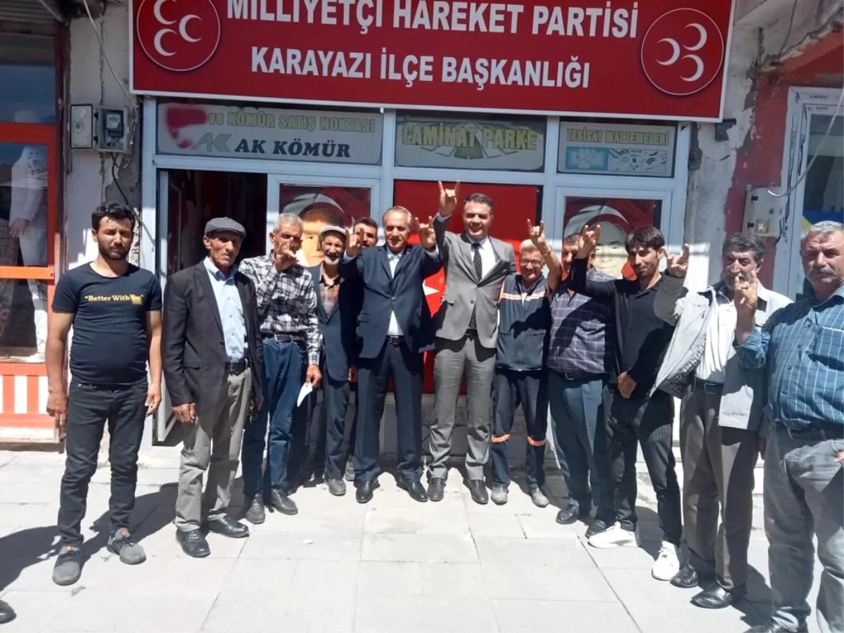 MHP Karayazı ilçe kongresi geniş katılımla yapıldı