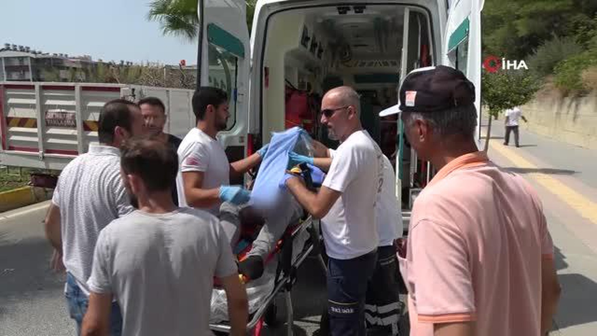 Manavgat\'ta Motosiklet Kazası: Bir Kişi Yaralandı