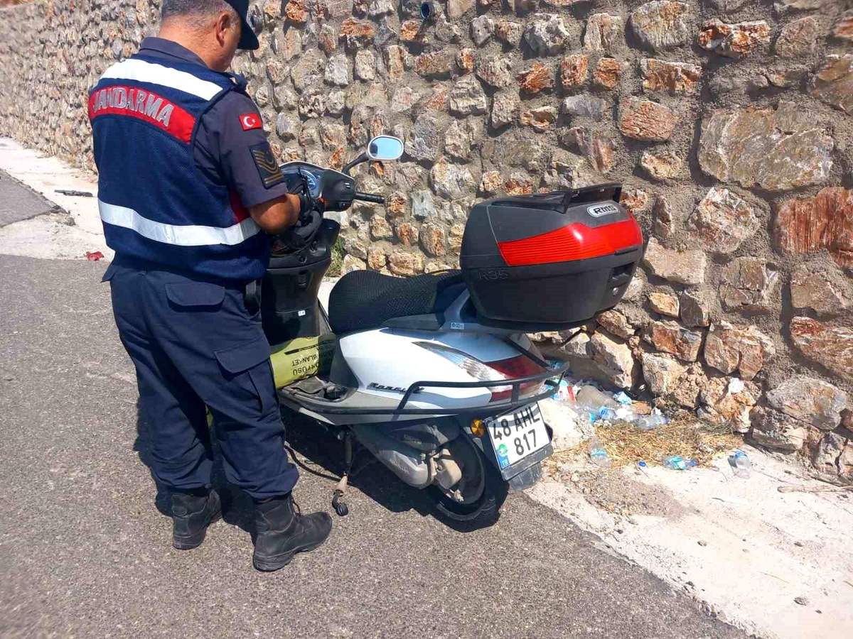 Muğla-Aydın Karayolunda Motosiklet Kazası: 1 Yaralı
