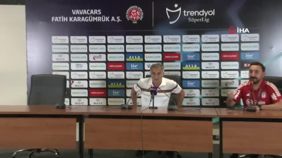 Şenol Güneş: \'Daha fazla pozisyon üretip daha çok gol atan takım olmayı istiyoruz\'