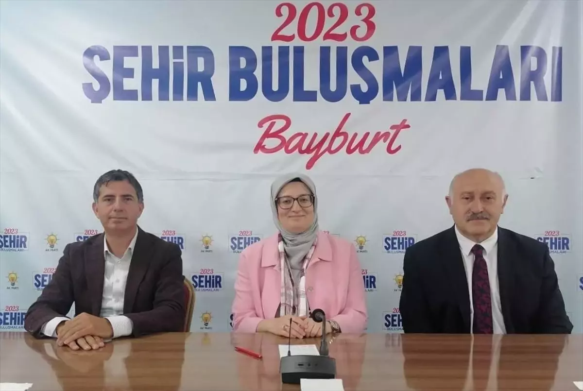 AK Parti Genel Başkan Yardımcısı Belgin Uygur, Bayburt\'ta konuştu Açıklaması