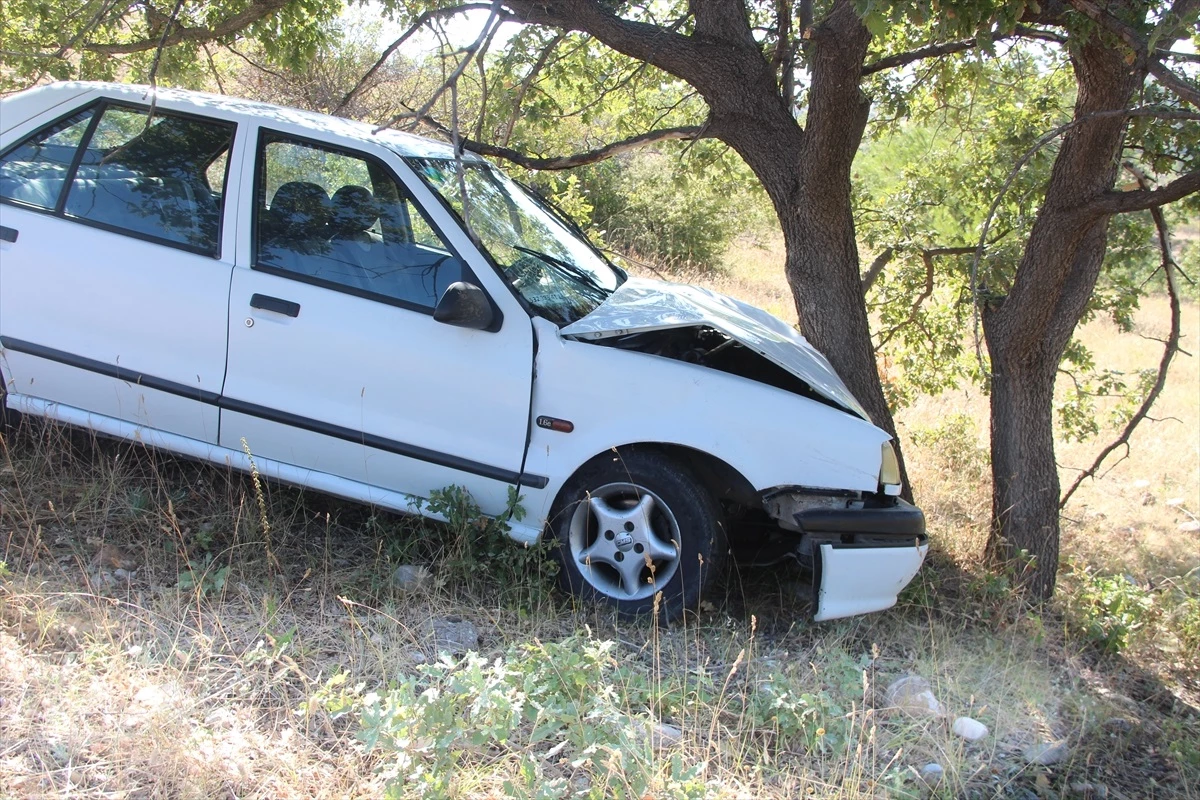 Amasya\'nın Taşova ilçesinde trafik kazası: 1 yaralı