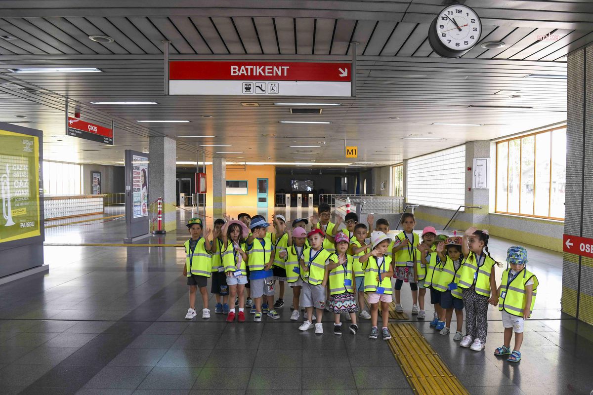 Çayyolu Engelsiz Gündüz Bakımevi Öğrencileri Ankara Metrosu\'nu Ziyaret Etti