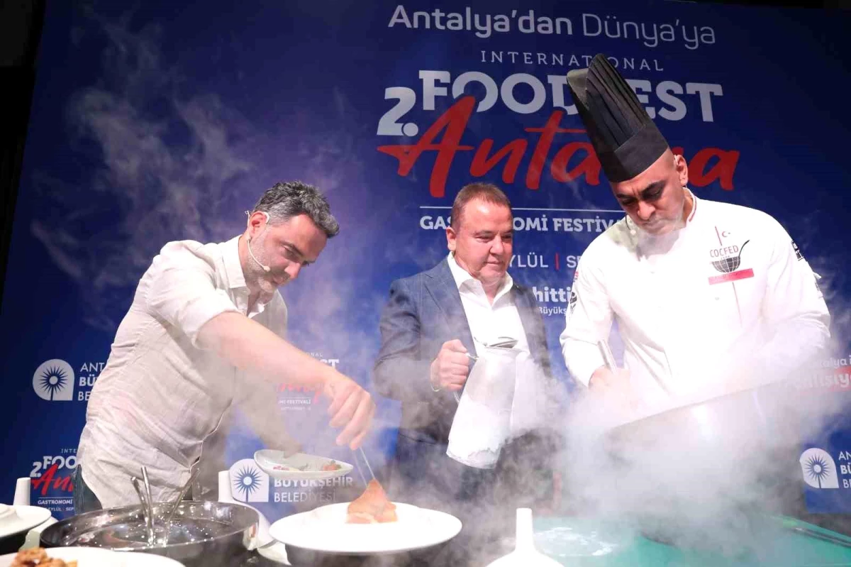 Foodfest Antalya Gastronomi Festivali 1-3 Eylül\'de Başlıyor