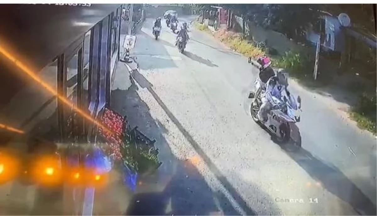 Arnavutköy\'deki motosiklet kazasında hayatını kaybedenlerin son görüntüleri ortaya çıktı