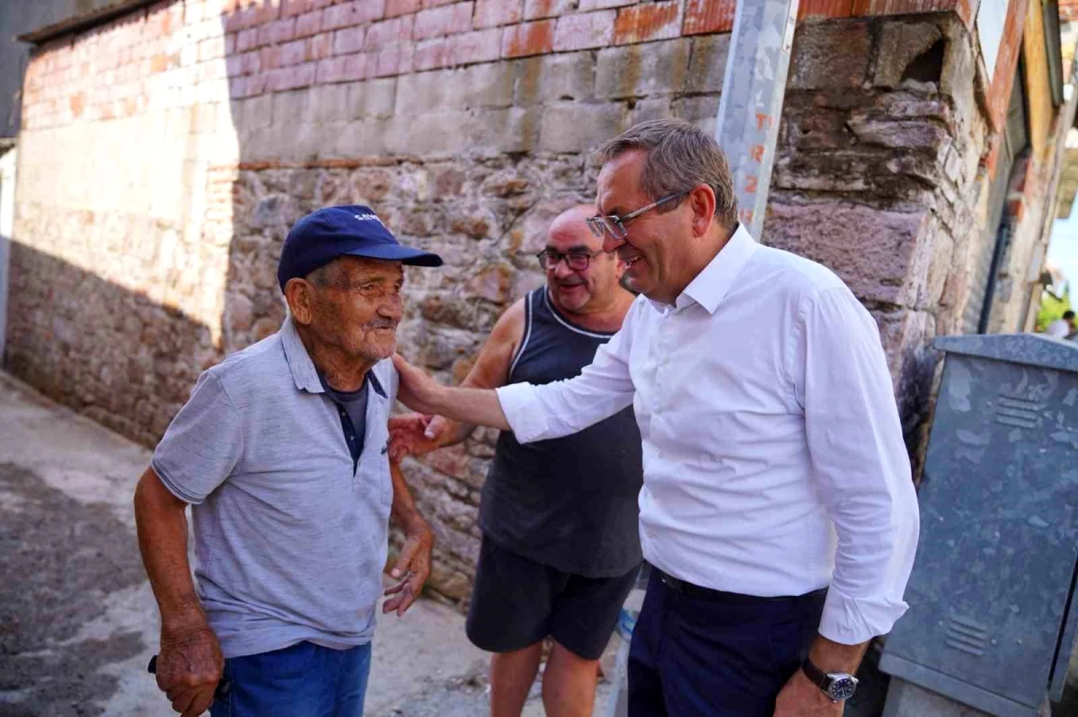 Ayvalık Belediye Başkanı Mesut Ergin, Vatandaşlarla Buluştu