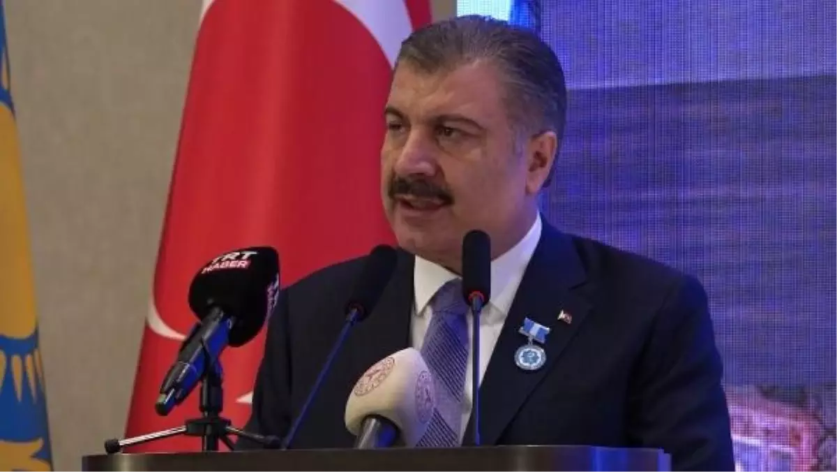 Bakan Koca: Sağlık sektöründen 1000 kadar temsilci bugün Semerkant\'ta