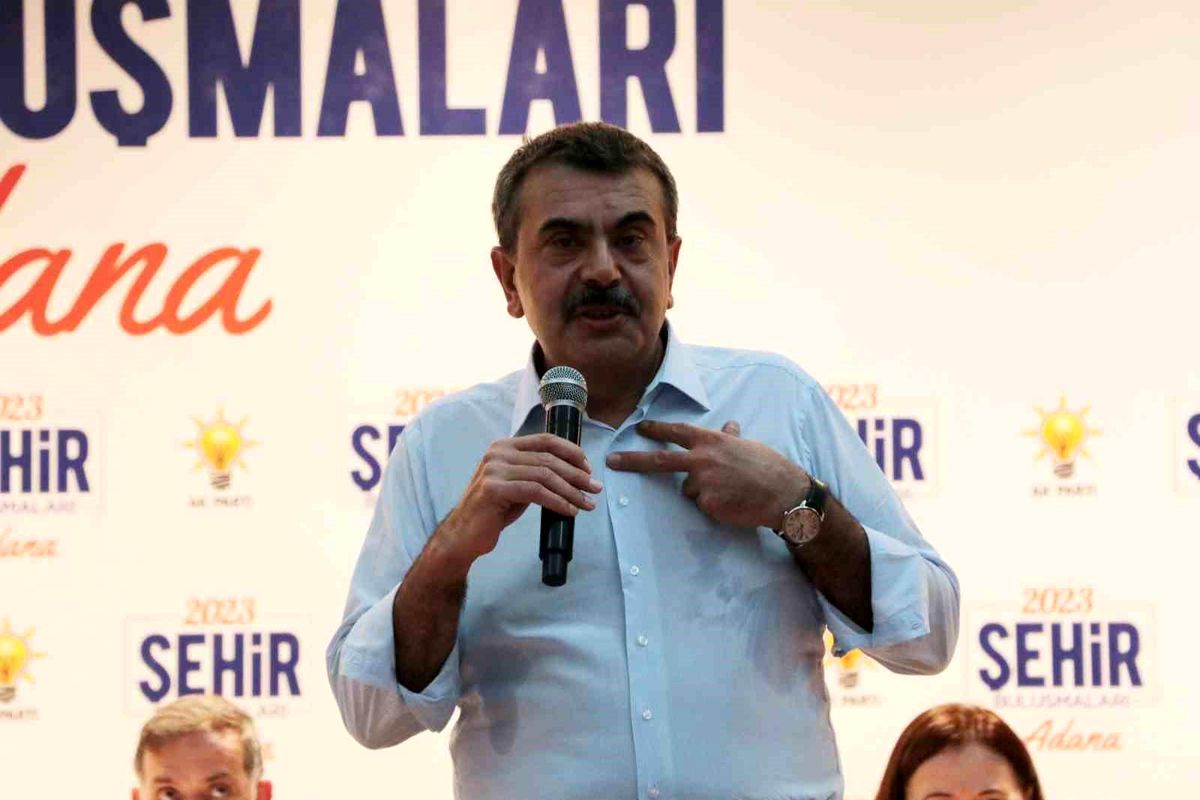 Milli Eğitim Bakanı Yusuf Tekin Adana\'da konuştu