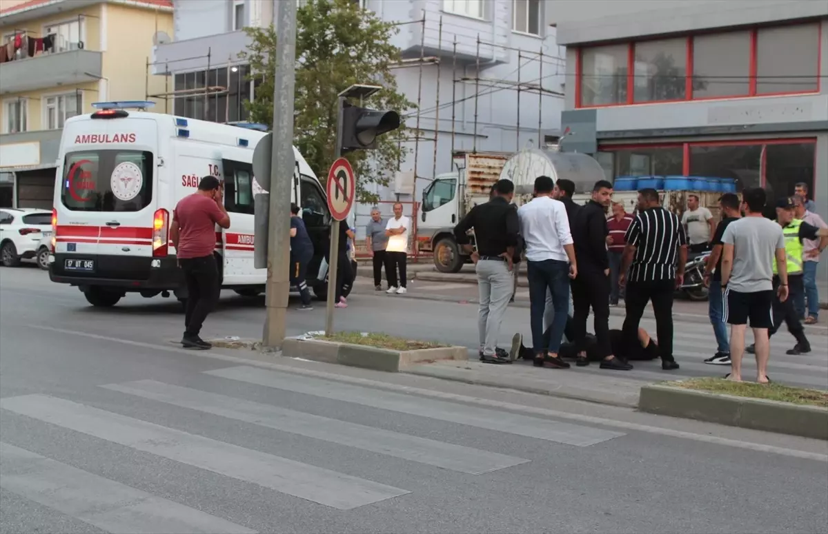 Bayramiç'te motosiklet kazası: 1 yaralı