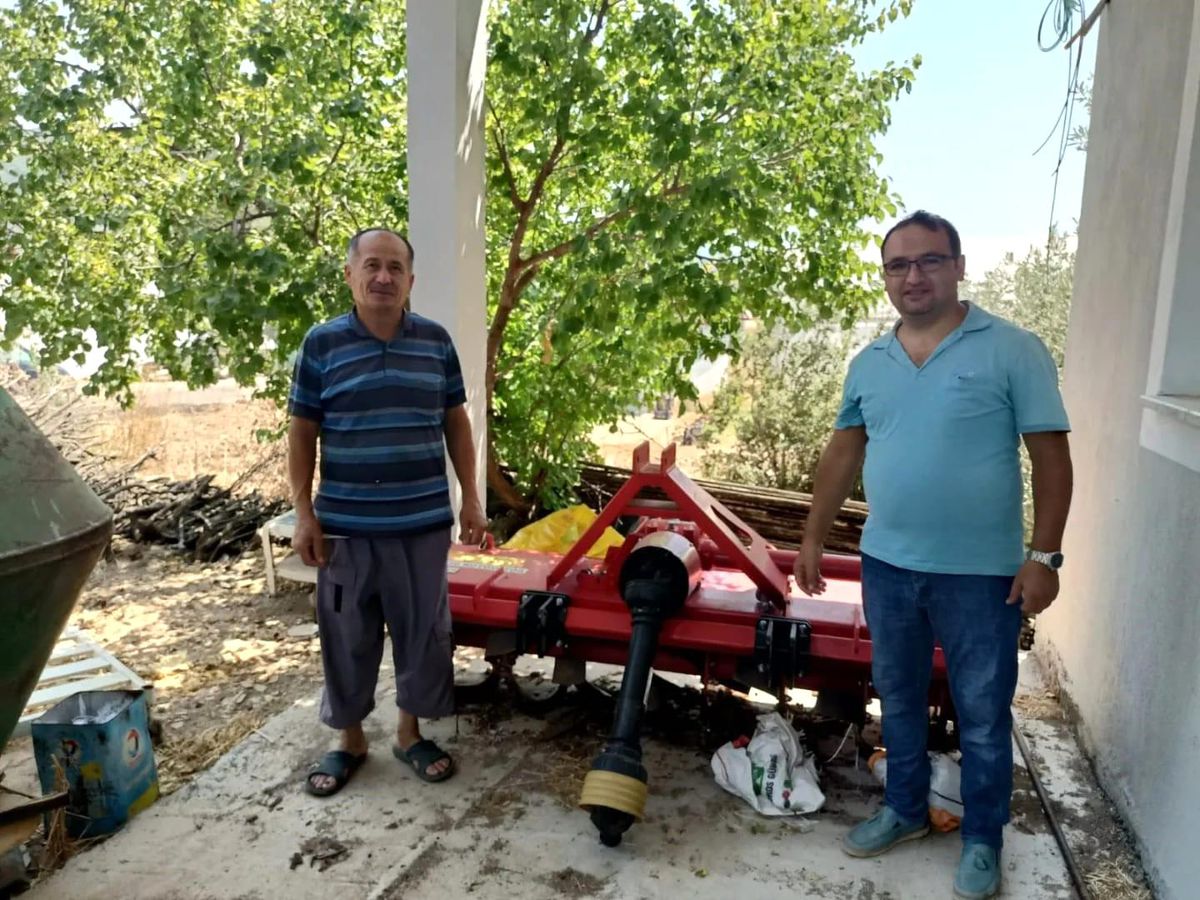 Çiftçilerin makine ve ekipmanları denetlendi