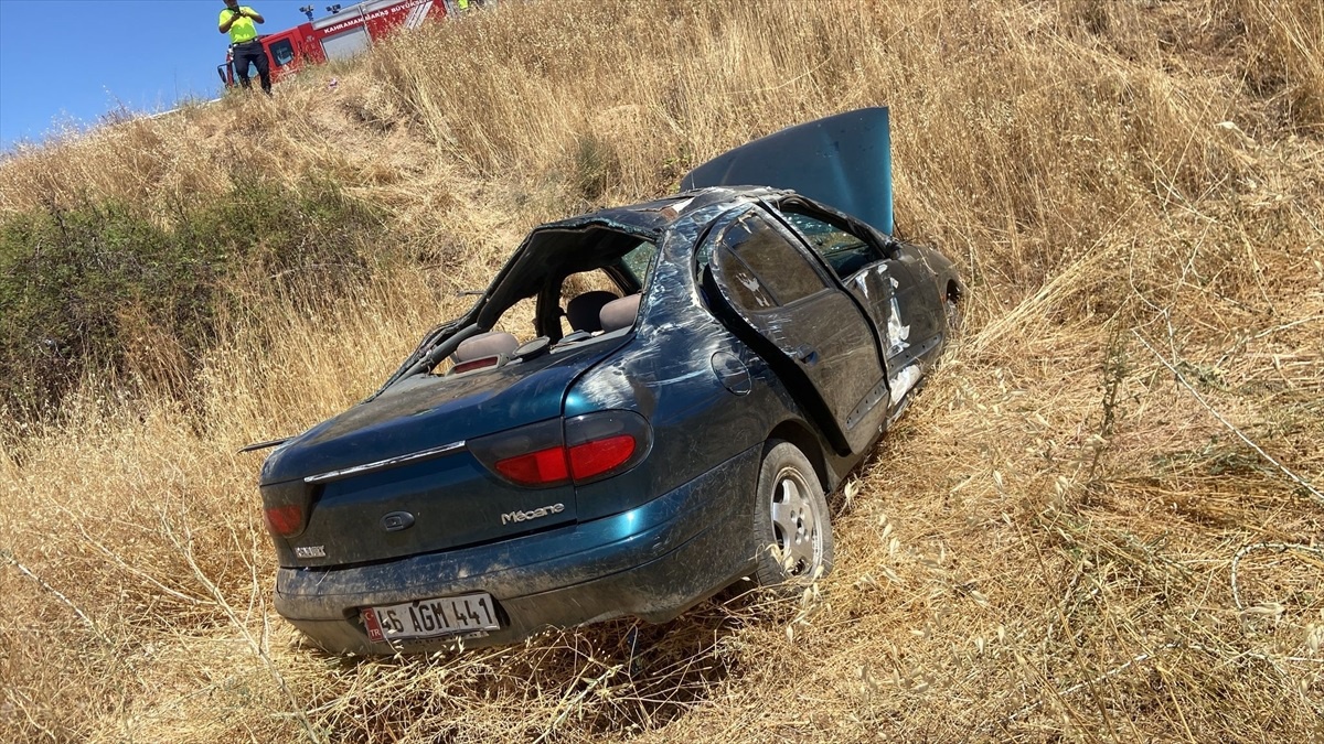 Kahramanmaraş\'ta tırla otomobil çarpışması: 1 ölü, 5 yaralı