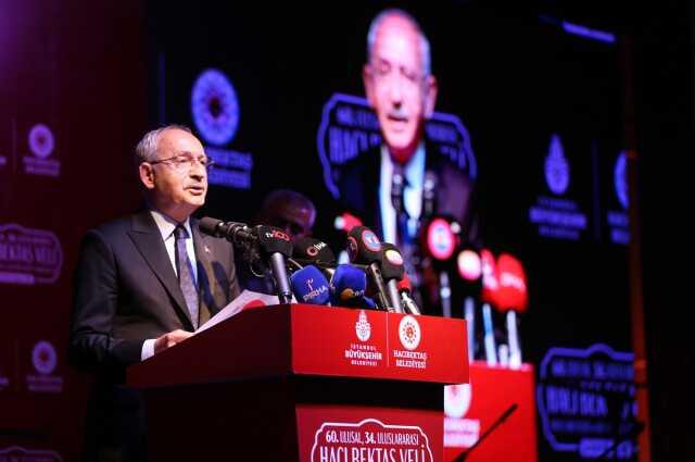 Kılıçdaroğlu: Hacı Bektaş Veli'nin öğretilerini arayıp bulmalıyız