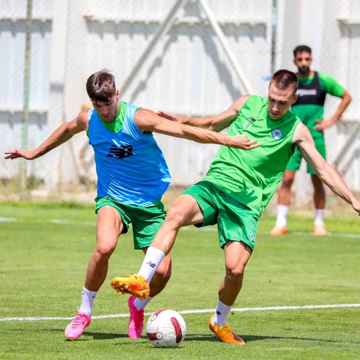 Konyaspor, Antalyaspor maçı için hazırlıklarını sürdürüyor