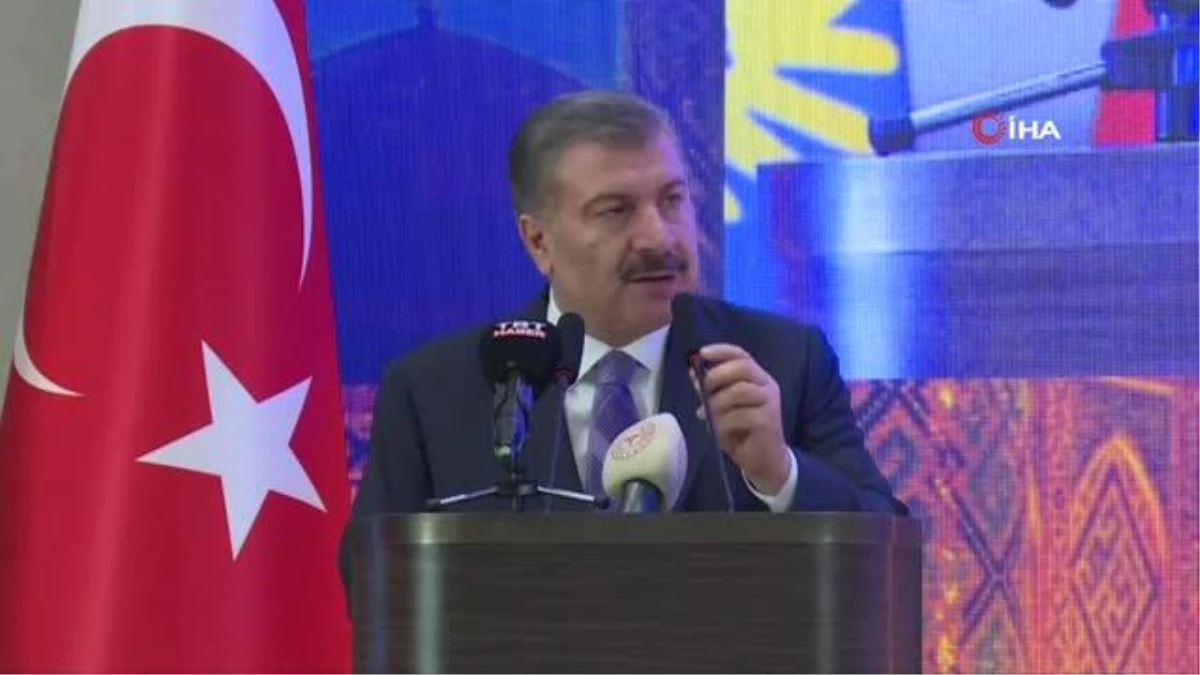 Sağlık Bakanı Koca, Türk Tıp Dünyası Kurultayı\'na katıldı