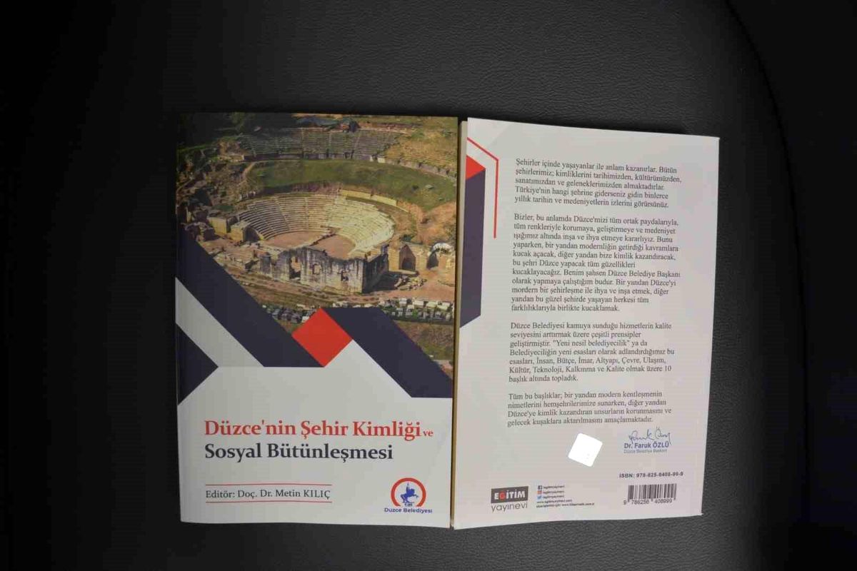 Düzce\'nin Şehir Kimliği ve Sosyal Bütünleşmesi Kitap Haline Getirildi