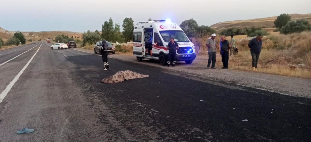 Sivas\'ta trafik kazasında bir kişi hayatını kaybetti
