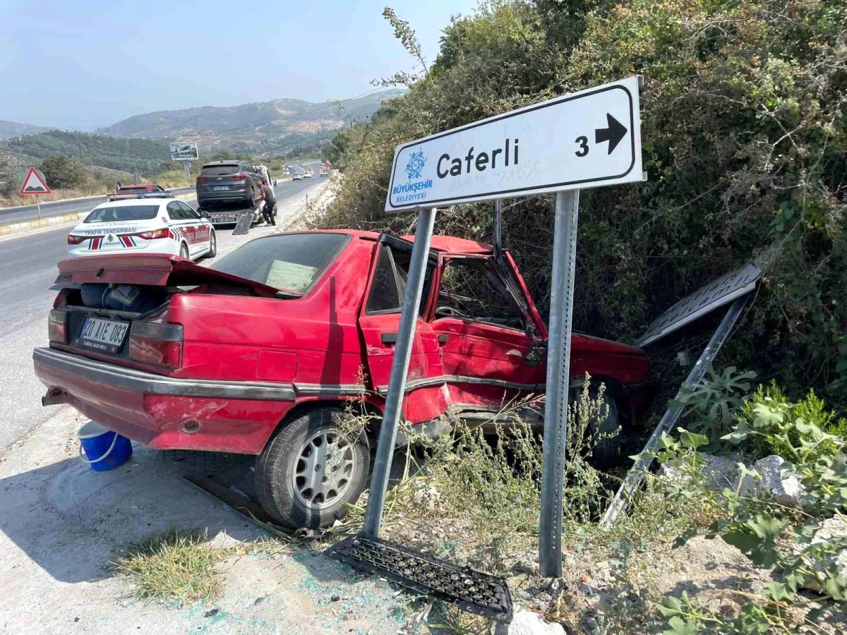 Aydın\'da trafik kazası: 5 kişi yaralandı