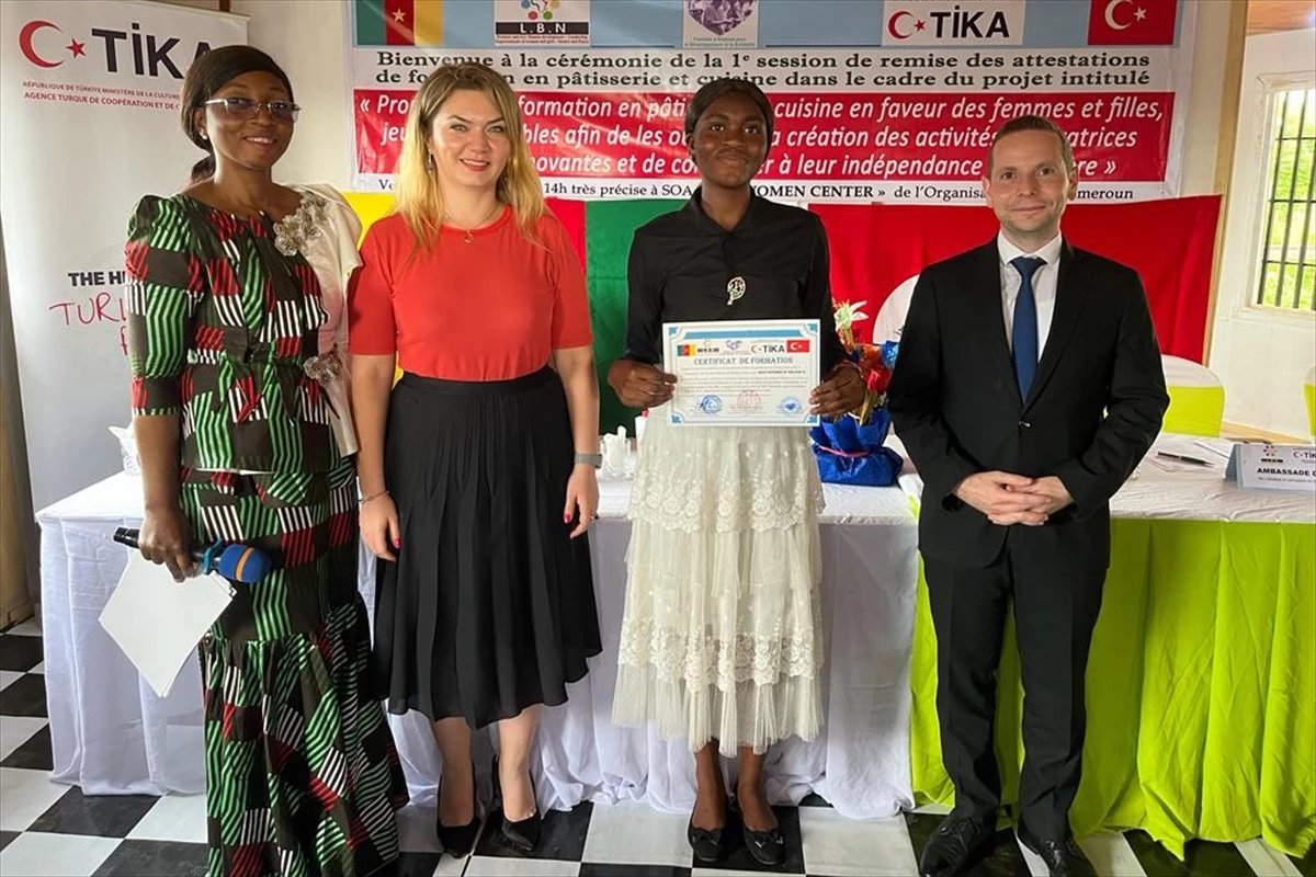 TİKA, Kamerunlu kadınlara pastacılık eğitimi verdi