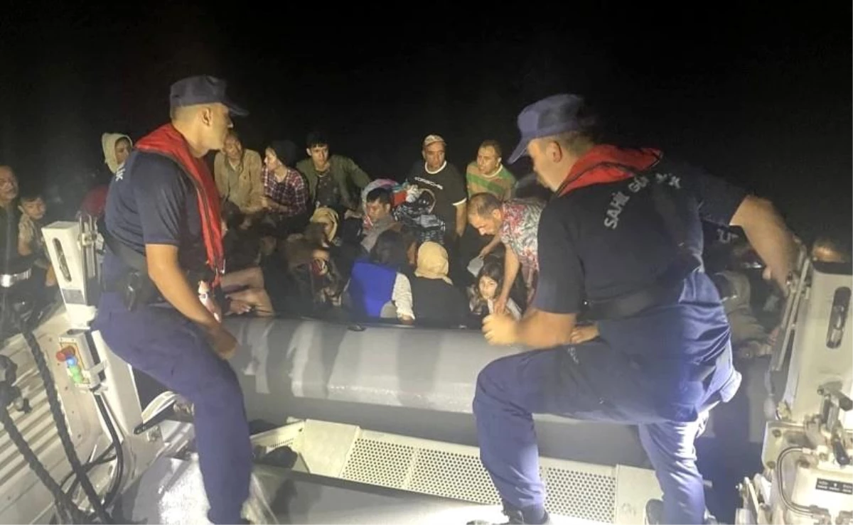 Çanakkale\'de 42 kaçak göçmen yakalandı