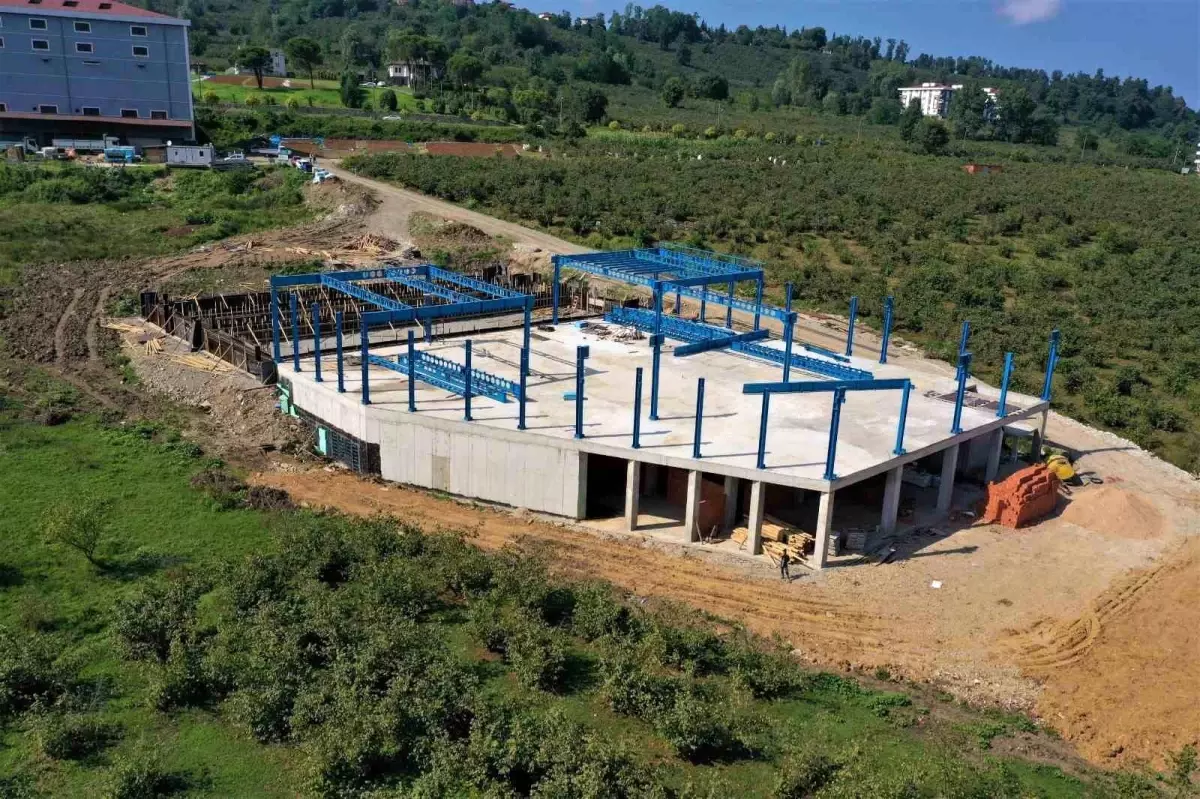 Altınordu Belediyesi, Tekstil Park İnşaatında Çalışmaları Sürdürüyor