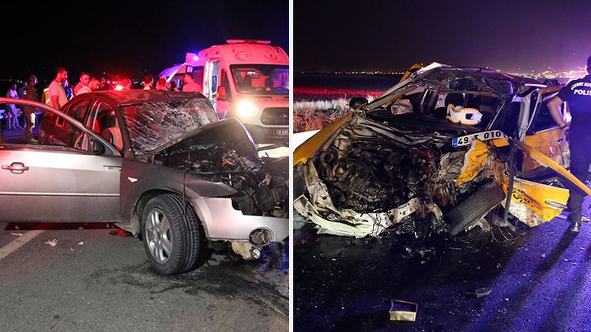 Bingöl karayolunda zincirleme kaza: 3 Ölü, 8 Yaralı