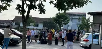 Düzce'de motosiklet kazası: 2 kişi yaralandı