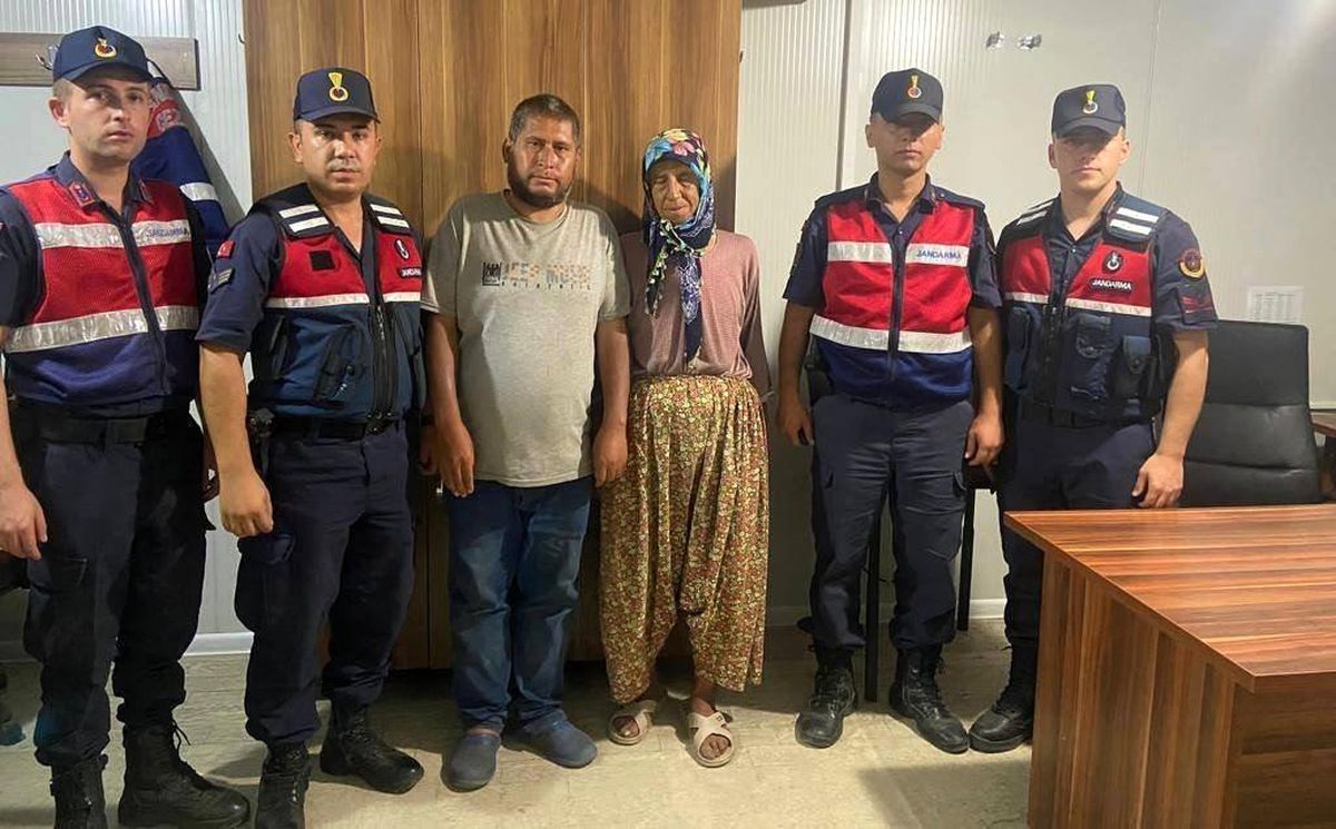 Aydın\'ın Çine ilçesinde kaybolan kişi sağlıklı bir şekilde bulundu