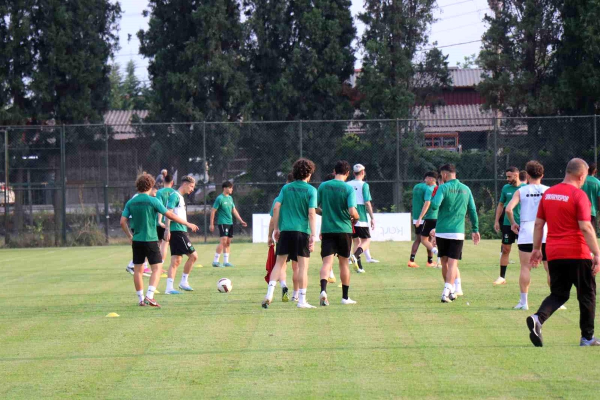 Sakaryaspor, Gençlerbirliği maçı için hazırlıklarını sürdürüyor